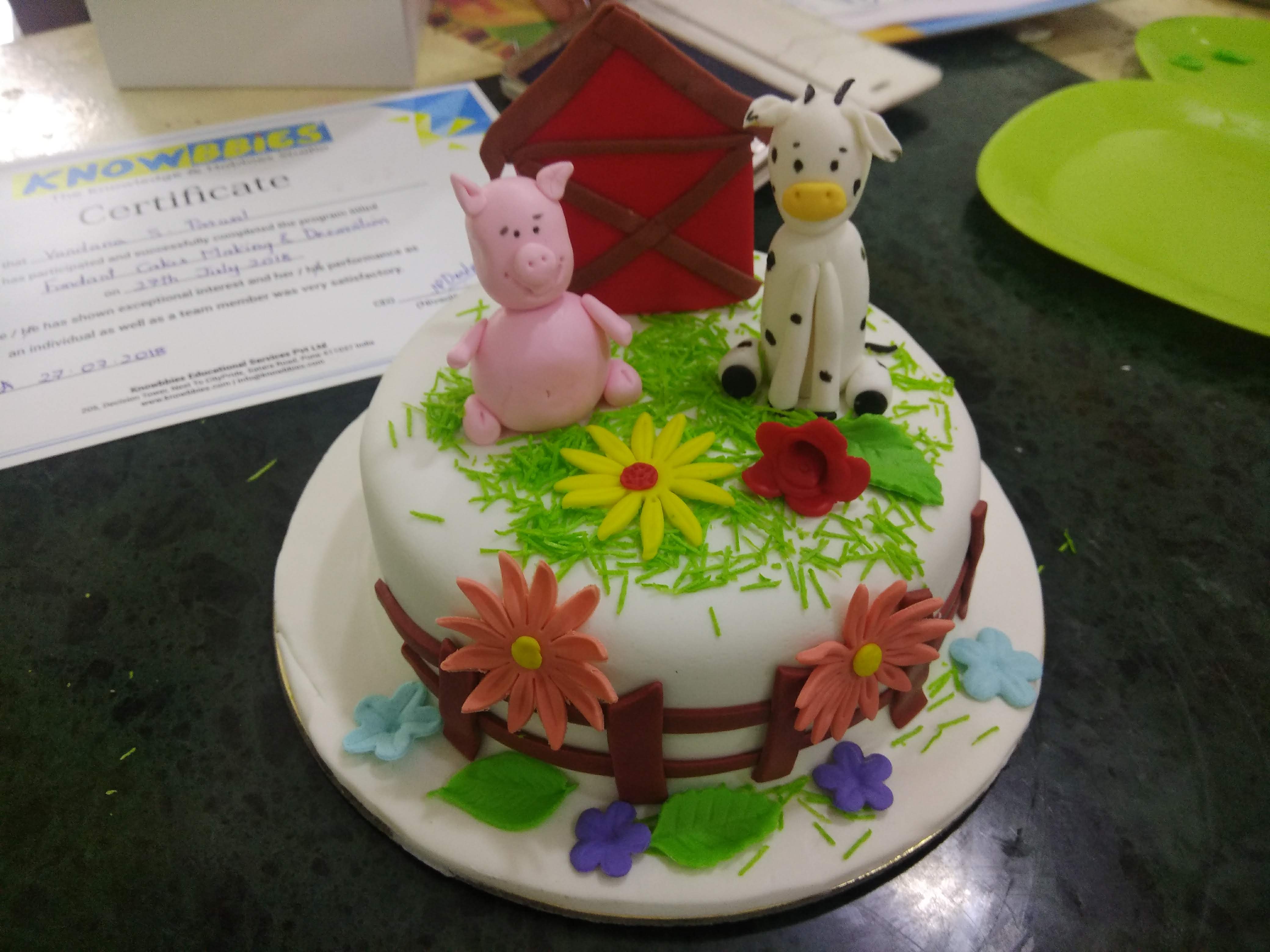 fondant cake class in pune